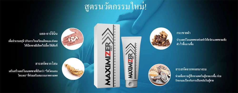 ส่วนประกอบของ Maximizer